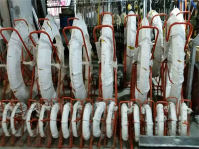 Three bundled conductors stringing equipment and conductor pulleys for abroad market